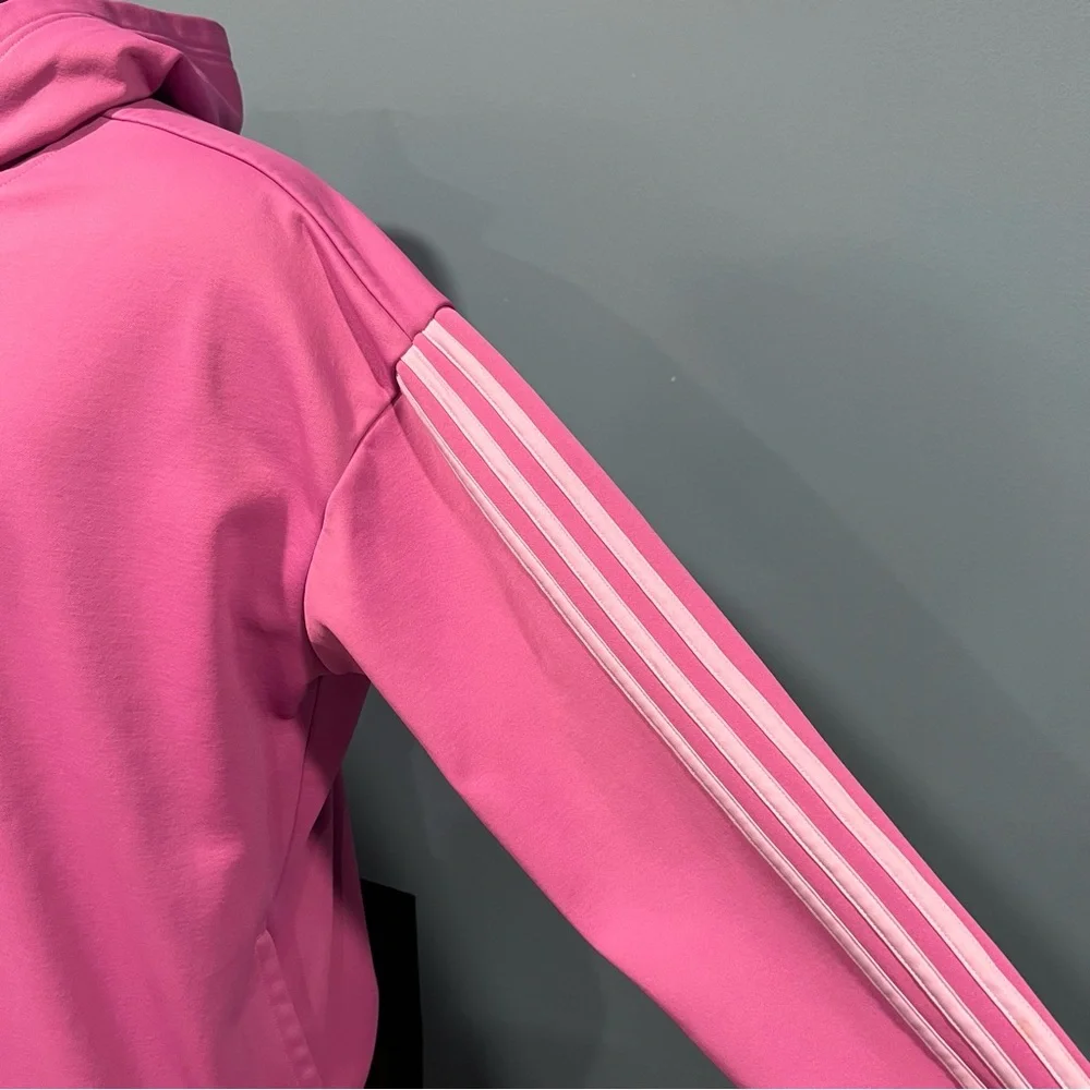 adidas Women’s Gear Up Hoodie Lilac Purple Soft Loose Fit XL - Picture 10 of 11